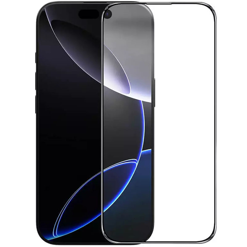 Захисне скло Nillkin (CP + PRO) для Apple iPhone 16 Pro Max (6.9″) ( + аплікатор) Чорний