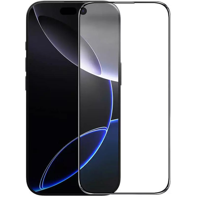 Захисне скло Nillkin (CP + PRO) для Apple iPhone 16 Plus (6.7″) ( + аплікатор) Чорний