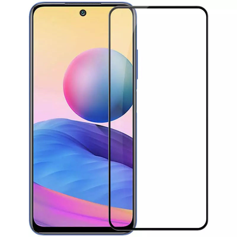 Захисне скло Nillkin (CP + PRO) для Xiaomi Redmi Note 10 Pro / Poco M5 / Redmi Note 11E/Redmi 10 5G Чорний