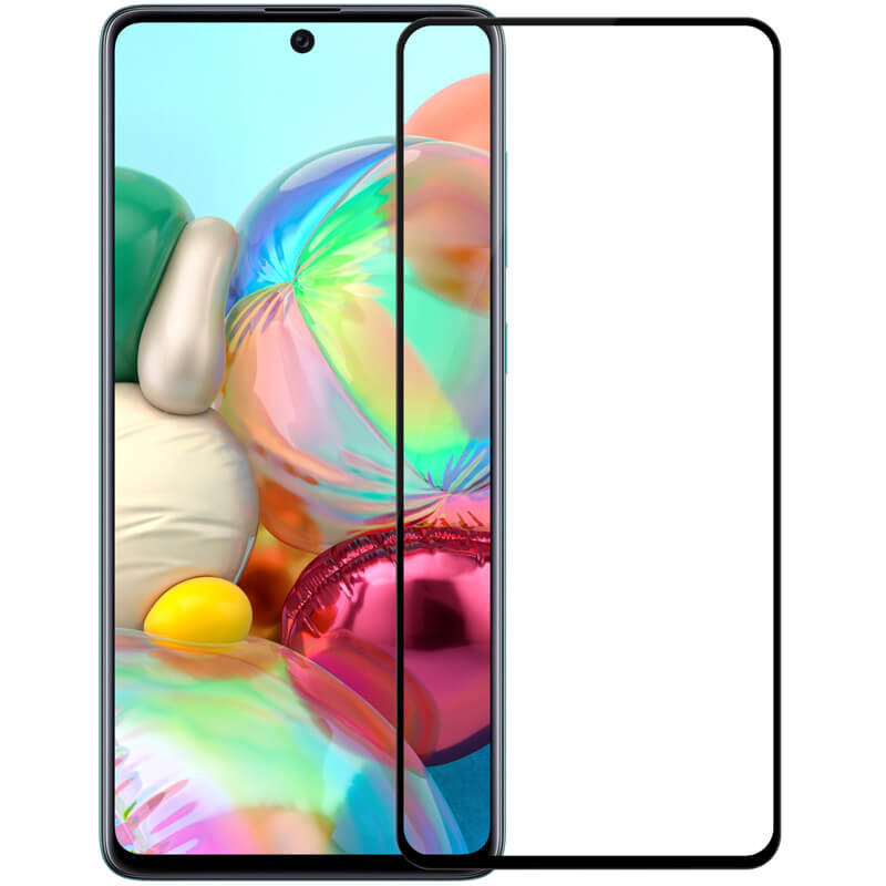 Захисне скло Nillkin (CP + PRO) для Samsung Galaxy A71 / Note 10 Lite / M51 / M62 / M52 Чорний