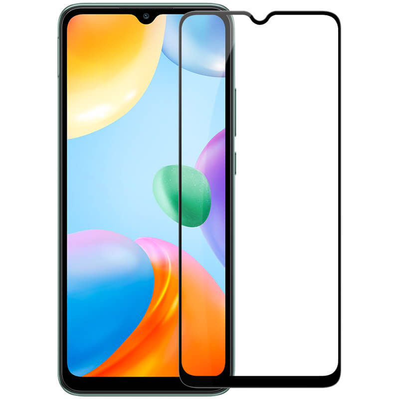 Захисне скло Nillkin (CP + PRO) для Xiaomi Redmi 10C / 12C / A3 / A3x / Poco C40 / C61 Чорний