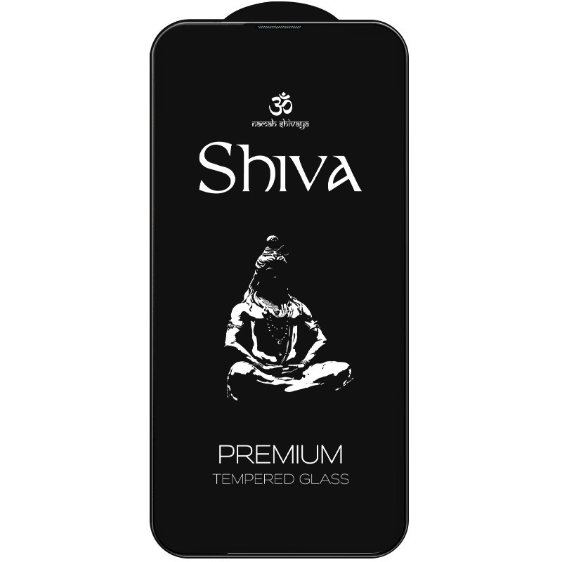 Захисне скло Shiva (Full Cover) для Apple iPhone 13 Pro Max / 14 Plus (6.7") Чорний