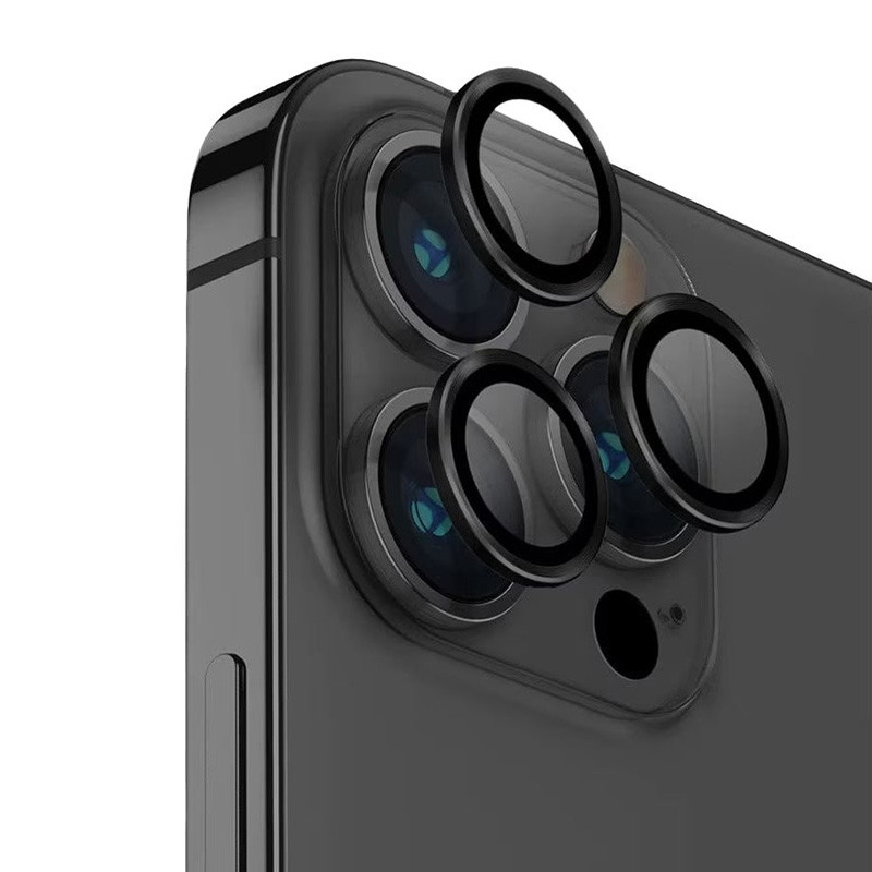 Захисне скло Metal Classic на камеру (у упак.) для Apple iPhone 14 Pro (6.1") / 14 Pro Max (6.7")