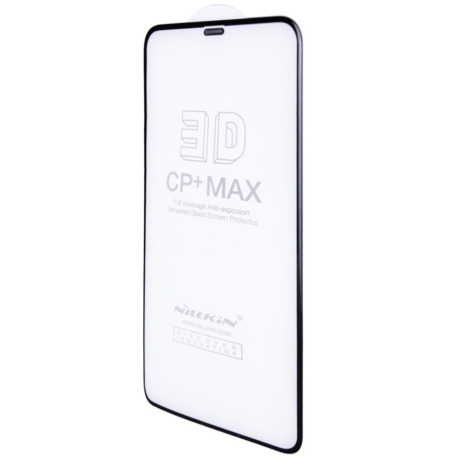 Захисне скло Nillkin (CP + max 3D) (full glue) для Apple iPhone 11 Pro (5.8″) / X (5.8″)/XS (5.8″) Чорний