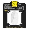 Захисне скло на камеру Full Block (тех.пак) для Apple iPhone 16 (6.1") / 16 Plus (6.7") Прозорий