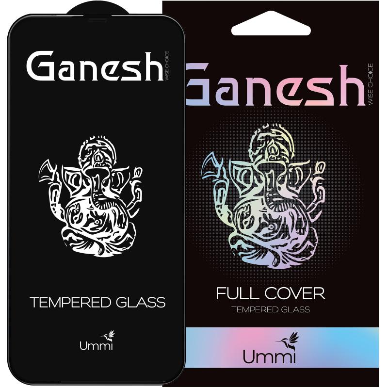 Захисне скло Ganesh (Full Cover) для Apple iPhone 11 Pro / X / XS (5.8") Чорний