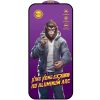 Захисне скло 5D Anti-static Purple (тех.пак) для Apple iPhone 16 Pro (6.3") Чорний
