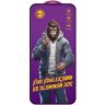 Захисне скло 5D Anti-static Purple (тех.пак) для Apple iPhone 13 Pro Max / 14 Plus (6.7") Чорний
