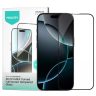 Захисне скло Nillkin (CP+ max 3D) (full glue) для Apple iPhone 16 Pro Max (6.9") Чорний