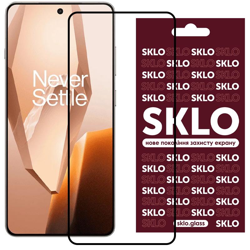 Захисне скло SKLO 3D для Realme GT 7 / 7T Чорний