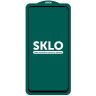 Захисне скло SKLO 5D (тех.пак) для Samsung Galaxy A07 / A07s / A06 / A08 Чорний
