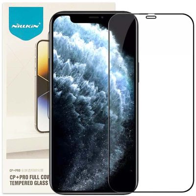 Захисне скло Nillkin (CP + PRO) для Apple iPhone 12 Pro / 12 (6.1″) Чорний