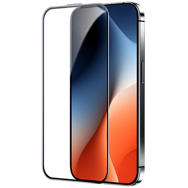 Захисне скло Remax 3D (GL-27) для Apple iPhone 15 Pro (6.1") Чорний