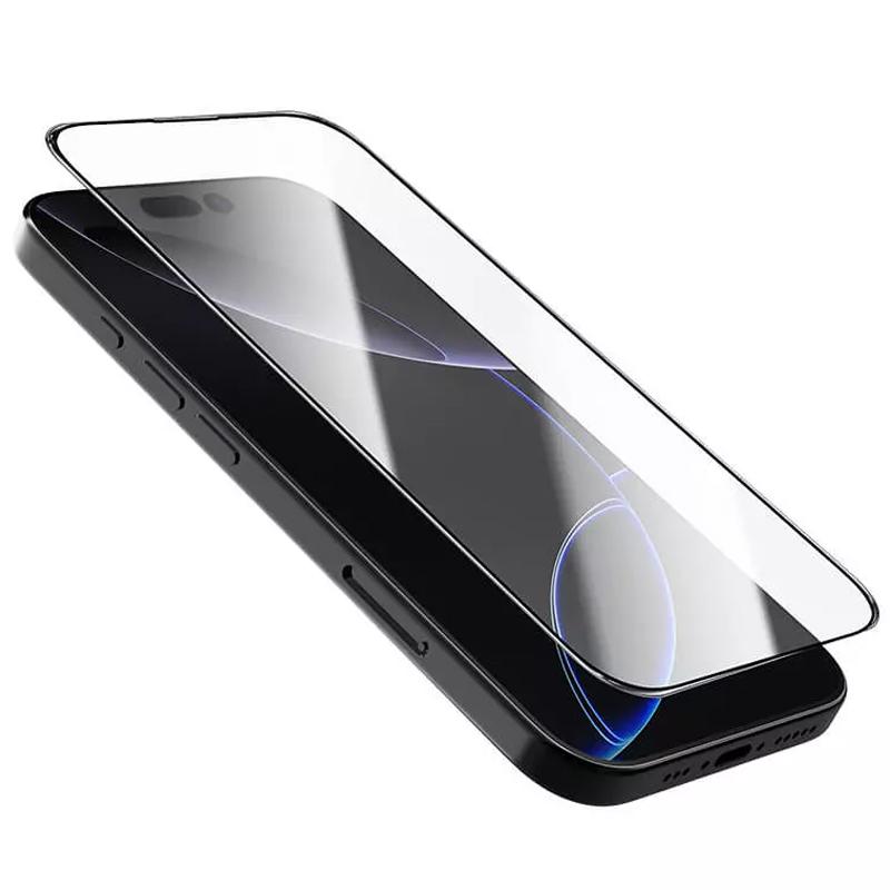 Захисне скло Nillkin (CP + PRO) для Apple iPhone 16 Plus (6.7″) ( + аплікатор) Чорний