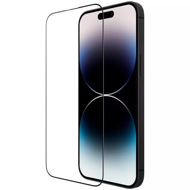 Захисне скло Nillkin (CP + PRO) для Apple iPhone 15 / 16 (6.1″) Чорний
