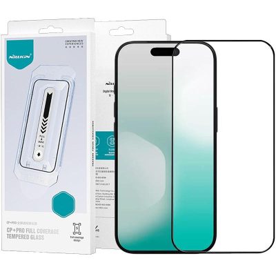 Захисне скло Nillkin (CP + PRO) для Apple iPhone 17 Air (6.5″) ( + аплікатор) Чорний