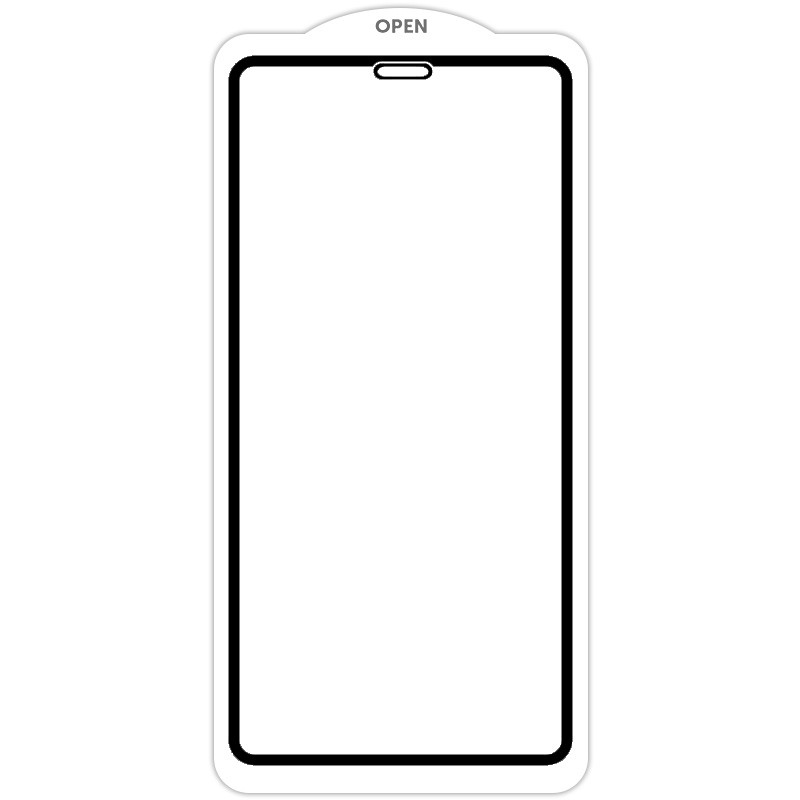 Захисне скло SKLO 5D (тех.пак) для Apple iPhone 12 mini (5.4") Чорний