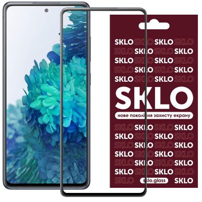 Захисне скло SKLO 3D для Samsung Galaxy S25 FE / S26 FE Чорний
