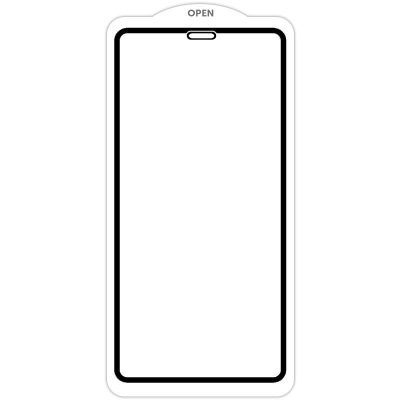 Захисне скло SKLO 5D (тех.пак) для Apple iPhone 12 Pro / 12 (6.1") Чорний