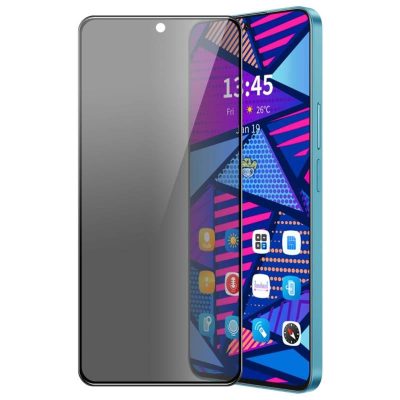 Захисне скло Privacy 5D (тех.пак) для Samsung Galaxy A37 5G Чорний