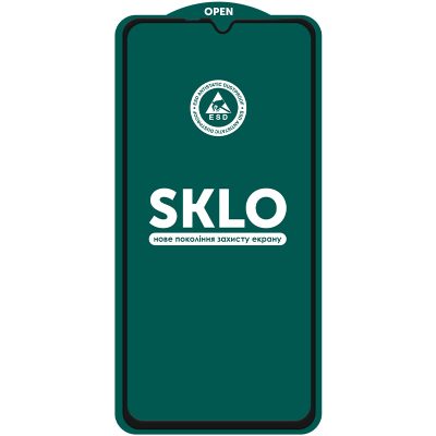 Захисне скло SKLO 5D (тех.пак) для Samsung Galaxy S26 Чорний