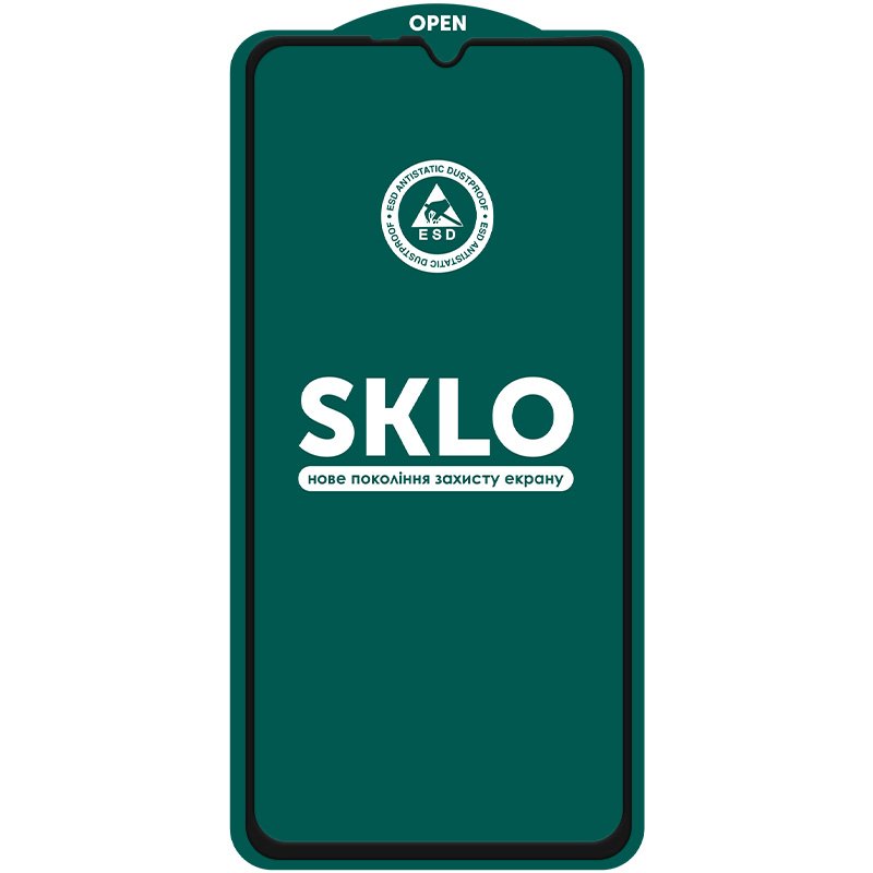 Захисне скло SKLO 5D (тех.пак) для Samsung Galaxy S26 Чорний