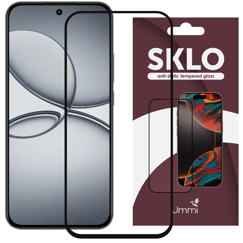 Захисне скло SKLO 3D для Realme GT 8 Pro / GT8 Чорний