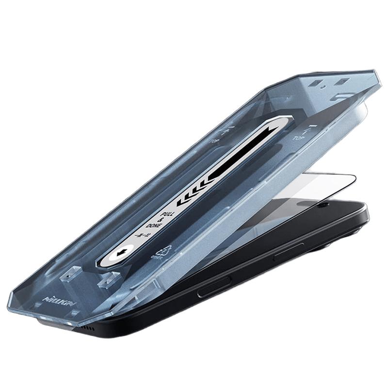 Захисне скло Nillkin (CP + PRO) для Apple iPhone 17 Air (6.5″) ( + аплікатор) Чорний