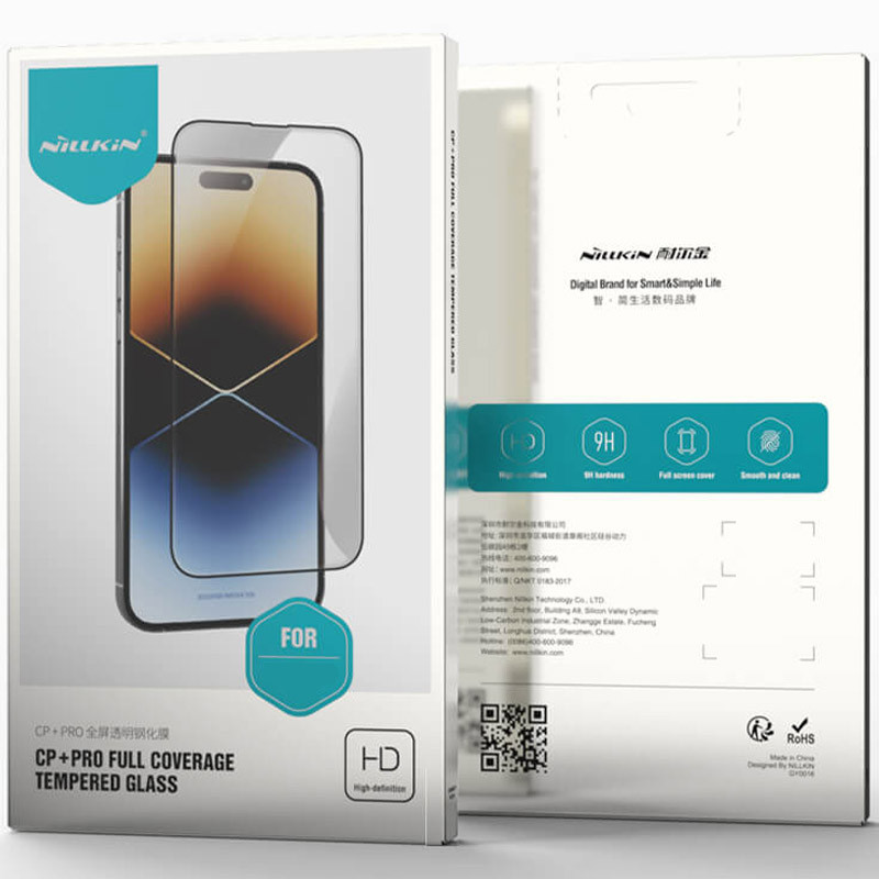 Захисне скло Nillkin (CP + PRO) для Realme 9 Pro / 9i / 9 5G / C35 / OnePlus Nord CE 2 Lite 5G Чорний