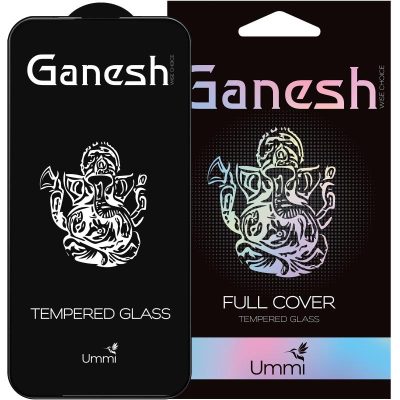 Захисне скло Ganesh (Full Cover) для Apple iPhone 14 Pro (6.1") Чорний