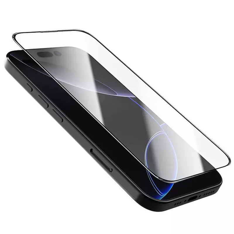 Захисне скло Nillkin (CP + PRO) для Apple iPhone 16 Pro Max (6.9″) ( + аплікатор) Чорний