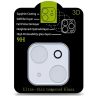Захисне скло на камеру Full Block (тех.пак) для Apple iPhone 14 (6.1") / 14 Plus (6.7") Прозорий