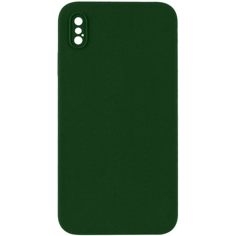 Чохол Silk Square Full Camera Protective (AA) NO LOGO для Apple iPhone X / XS (5.8")