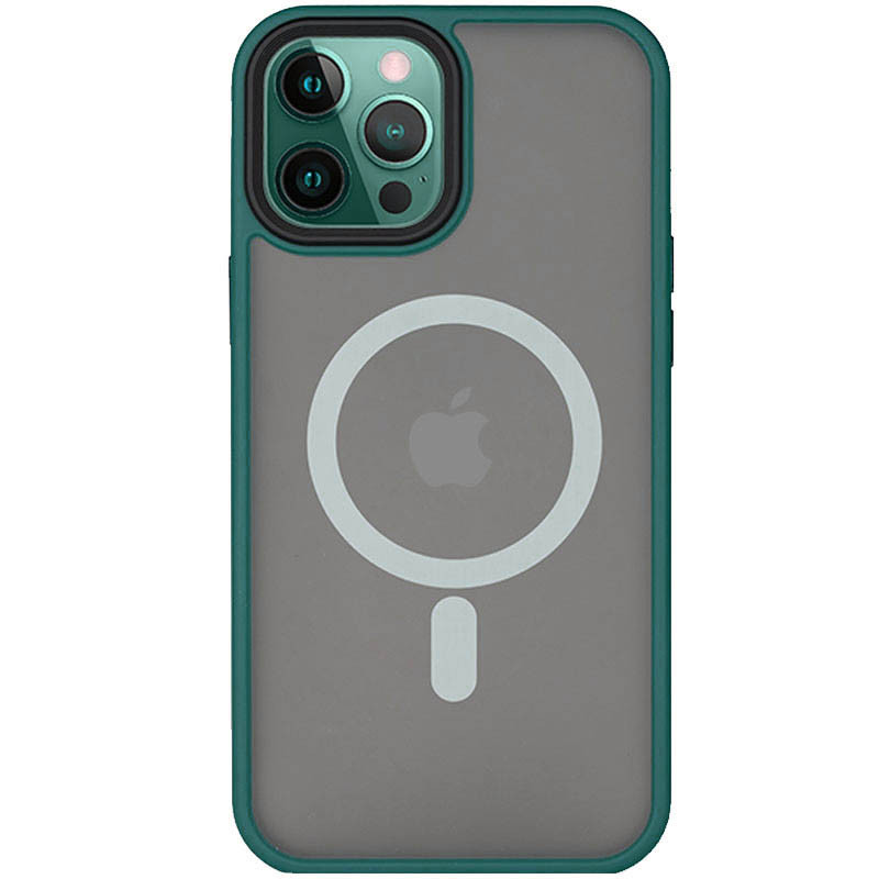 TPU + PC чохол Metal Buttons with Magnetic Fit для Apple iPhone 14 Pro (6.1″)