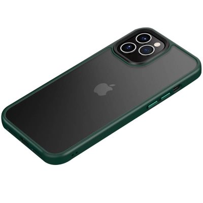 TPU + PC чохол Metal Buttons для Apple iPhone 12 Pro / 12 (6.1″)