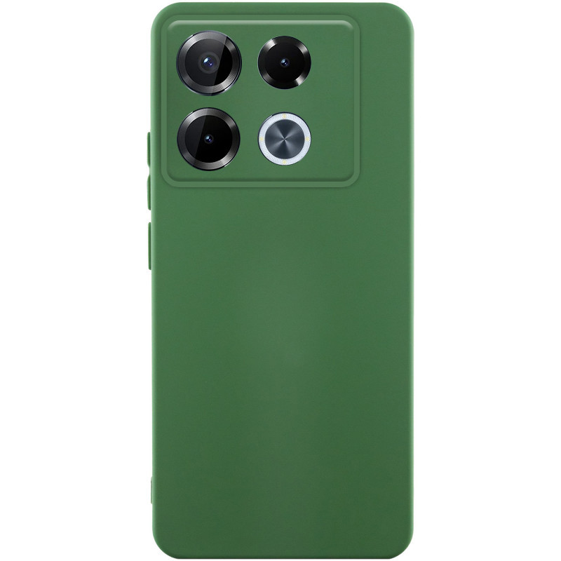 Чохол TPU GETMAN Liquid Silk Full Camera для Infinix Note 40 Pro 4G