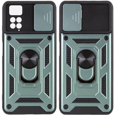 Чохол Ummi Camshield Serge Ring для Xiaomi Redmi Note 11 Pro 4G/5G/Note 11E Pro/ 12 Pro 4G Чорний / Black