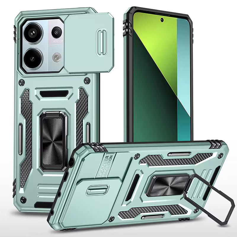 Ударостійкий чохол Camshield Army Ring для Xiaomi Poco X6 / Note 13 Pro 5G