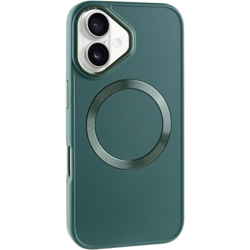 TPU чохол Bonbon Metal Style with Magnetic Fit для Apple iPhone 16 (6.1")
