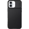 Карбонова накладка Nillkin CamShield Pro для Apple iPhone 16 Plus (6.7") Black