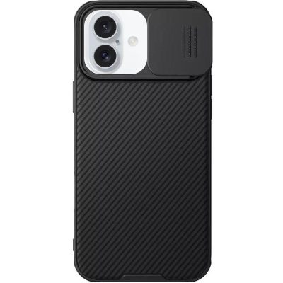 Карбонова накладка Nillkin CamShield Pro для Apple iPhone 16 Plus (6.7") Black