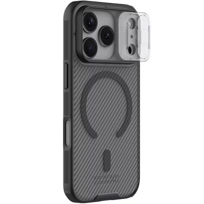 Карбонова накладка Nillkin CamShield Pro Magnetic для Apple iPhone 17 Pro / 18 Pro (6.3")
