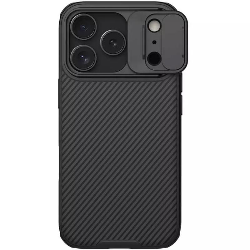 Карбонова накладка Nillkin CamShield Pro Magnetic для Apple iPhone 17 Pro / 18 Pro (6.3") Transparent black
