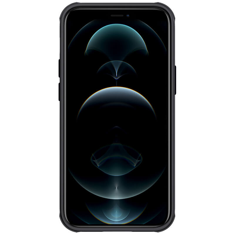 Карбонова накладка Nillkin CamShield Pro для Apple iPhone 13 / 14 (6.1") Black