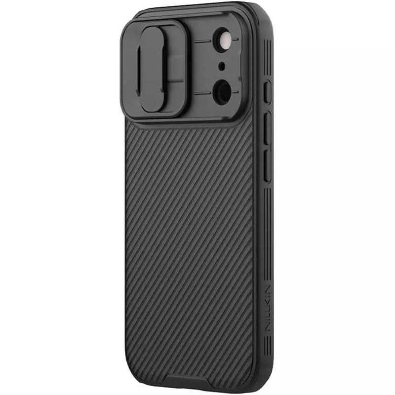 Карбонова накладка Nillkin CamShield Pro Magnetic для Apple iPhone 17 Pro / 18 Pro (6.3") Transparent black