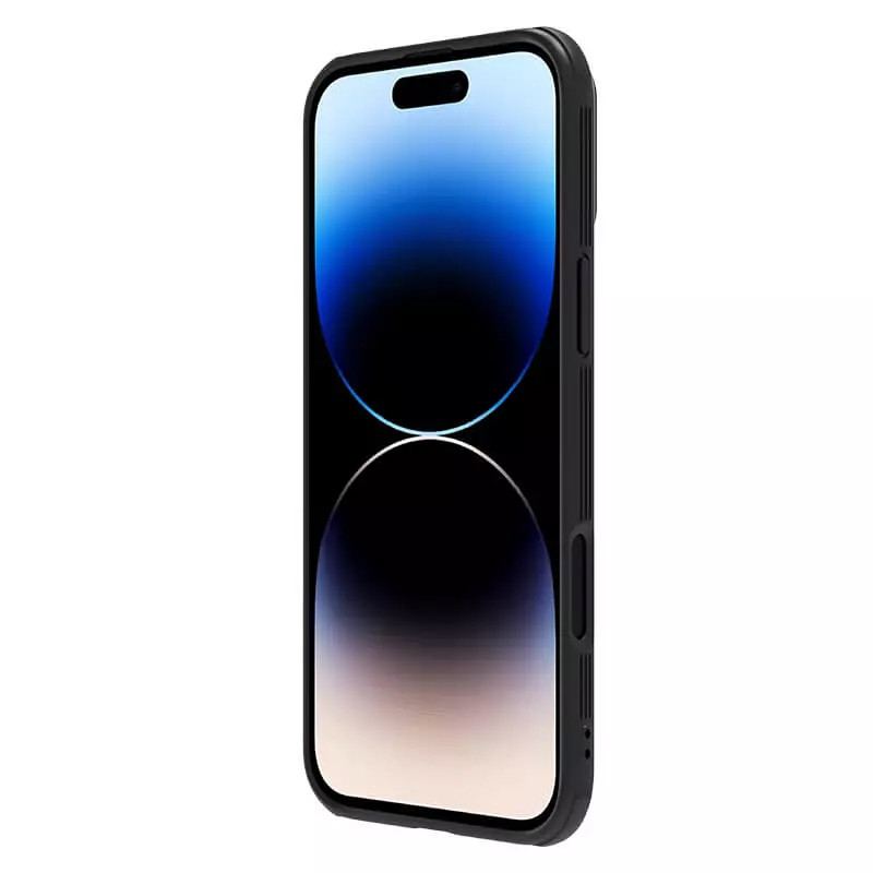 Карбонова накладка Nillkin CamShield Pro для Apple iPhone 16 (6.1") Black