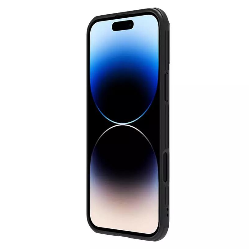 Карбонова накладка Nillkin CamShield Pro для Apple iPhone 16 Plus (6.7") Black