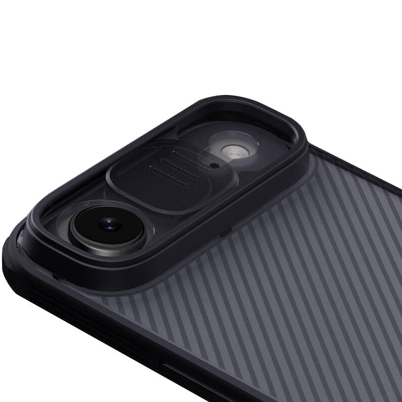 Карбонова накладка Nillkin CamShield Pro для Apple iPhone 17 Air (6.5")