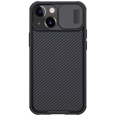 Карбонова накладка Nillkin CamShield Pro для Apple iPhone 13 / 14 (6.1") Black