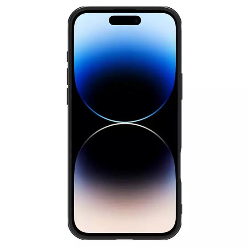 Карбонова накладка Nillkin CamShield Pro для Apple iPhone 16 Plus (6.7") Black